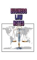 Business Law Notes: Business Law Lessons Notebook, Business Law Study Guide, 8x10 Business Law Journal, 120 Blank College Ruled Pages, Ideal Business Law Student Gift