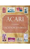 Acari Vacation Journal