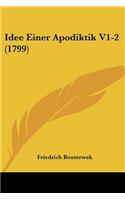 Idee Einer Apodiktik V1-2 (1799)
