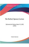 Herbert Spencer Lecture