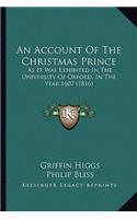 Account of the Christmas Prince