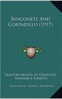 Rinconete and Cortadillo (1917)