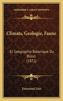 Climats, Geologie, Faune