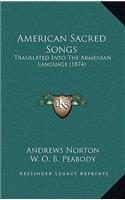 American Sacred Songs