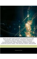Articles on Publications Established in 1947, Including: Der Spiegel, Heredity (Journal), Hawaii Catholic Herald, Road & Track, International Organization, Berkeley Beacon, Contra Costa Times, the Hockey N
