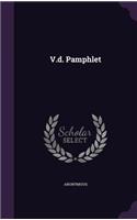 V.d. Pamphlet