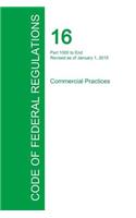 Code of Federal Regulations Title 16, Volume 2, January 1, 2015: (English)