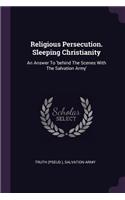 Religious Persecution. Sleeping Christianity