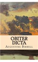 Obiter Dicta