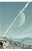Saturn in a Fantasy Landscape Journal