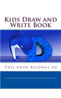 Kids Draw and Write Book (8.5 x 11 inches)
