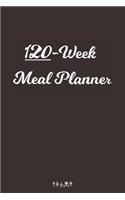 120-Week Meal Planner