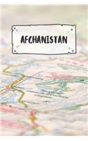 Afghanistan: Ruled Travel Diary Notebook or Journey Journal - Lined Trip Pocketbook for Men and Women with Lines