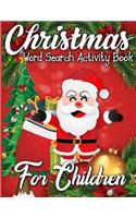 Christmas Word Search Activity Book for Children