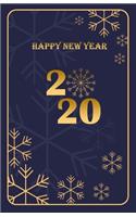 New Year 2020 small journal notebook