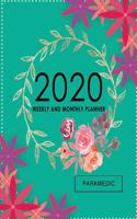 Paramedic planner 2020 Weekly and Monthly
