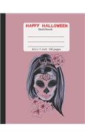 Happy Halloween Sketch Book