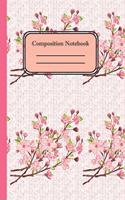 Composition Notebook: A Notebook to Write in for Everyone. Spacious 6 x 9. Used for an Everyday Writer for Men, Women, Children, Housewives and Teens With Beige And Coral