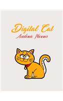 Digital Cat Academic Planner: Student Calendar Organizer with To-DoList, Notes, Class Schedule For Cat Lovers