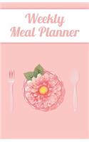 Weekly Meal Planner: 52 Week Menu Planner and Grocery List