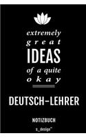 Notizbuch für Deutsch-Lehrer