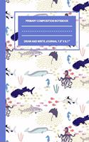 Primary Composition Notebook Draw and Write Journal 7.5
