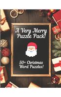 Very Merry Puzzle Pack!: 50+ Christmas Word Puzzles