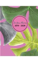 Ten Year Planner 2019 - 2028 Paradise