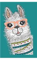 Hello Llama Blank Notebook for the Ambitiously Non Ambitious Writers, List Makers & Drawers, Sketch Your Way Through Our Plain Notepaper a Space for Crossing t's & Drawing Eyes Doodling & Writing Your Inspirations: Paper Journals, Planners & Notebooks