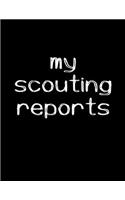 My Scouting Reports: The at Home Way for You to Keep Track of All the Players in the Football Draft