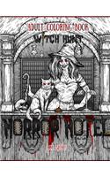 Adult Coloring Book Horror Hotel