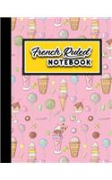 French Ruled Notebook