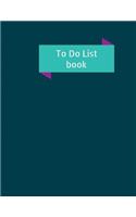 To Do List Book: To Do List and planner