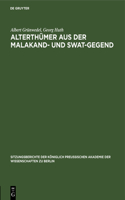 Alterthümer Aus Der Malakand- Und Swat-Gegend