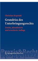 Grundriss Des Unterbringungsrechts
