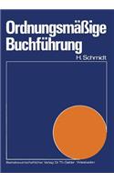 Ordnungsmäßige Buchführung