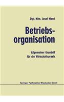 Betriebsorganisation
