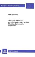 Spirit of Umunna and the Development of Small Christian Communities in Igboland: (v. 544 European University Studies)