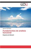 Fundamentos de Analisis Funcional