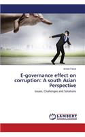 E-governance effect on corruption: A south Asian Perspective