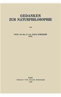 Gedanken Zur Naturphilosophie