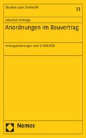 Anordnungen Im Bauvertrag