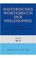 Historisches Worterbuch Der Philosophie Gesamtwerk. St - T