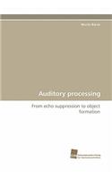 Auditory Processing