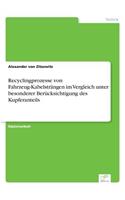 Recyclingprozesse von Fahrzeug-Kabelsträngen im Vergleich unter besonderer Berücksichtigung des Kupferanteils