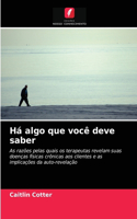 Há algo que você deve saber
