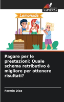 Pagare per le prestazioni