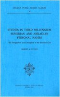 Studies in Third Millennium Sumerian and Akkadian Personal Names