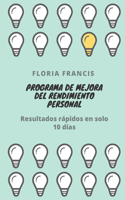 Programa de mejora del rendimiento personal