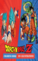Dragon Ball Z Coloring Book 99+ Illustrations